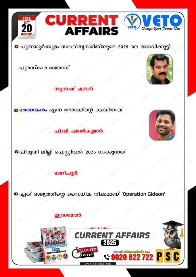 CURRENT AFFAIRS